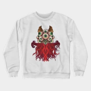 le monstres aux yeux Crewneck Sweatshirt